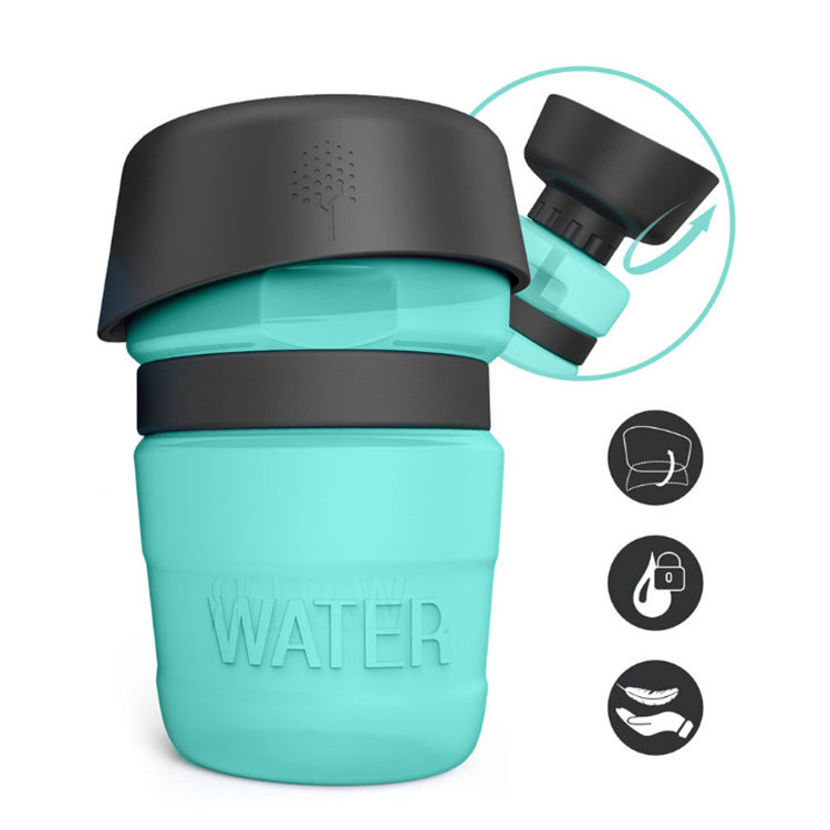 Travel Dog Water Bottle – Easy Hydration for Pets Outdoors