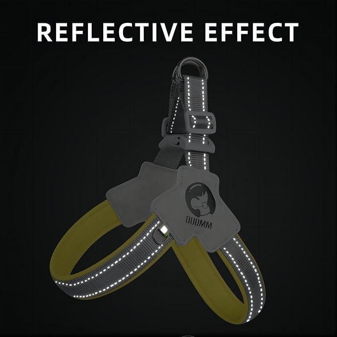 Easy-Control Reflective Harness for Dogs & Cats