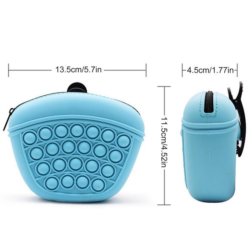 Silicone Pet Training Bag – Easy Clip Treat Holder for Dogs
