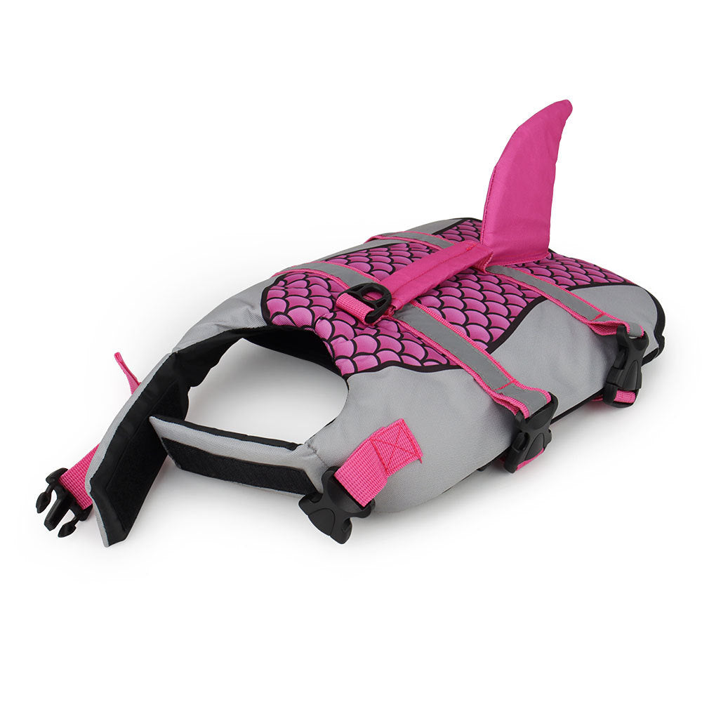 Shark Style Dog Life Vest – Safe, Cute & Swim-Ready