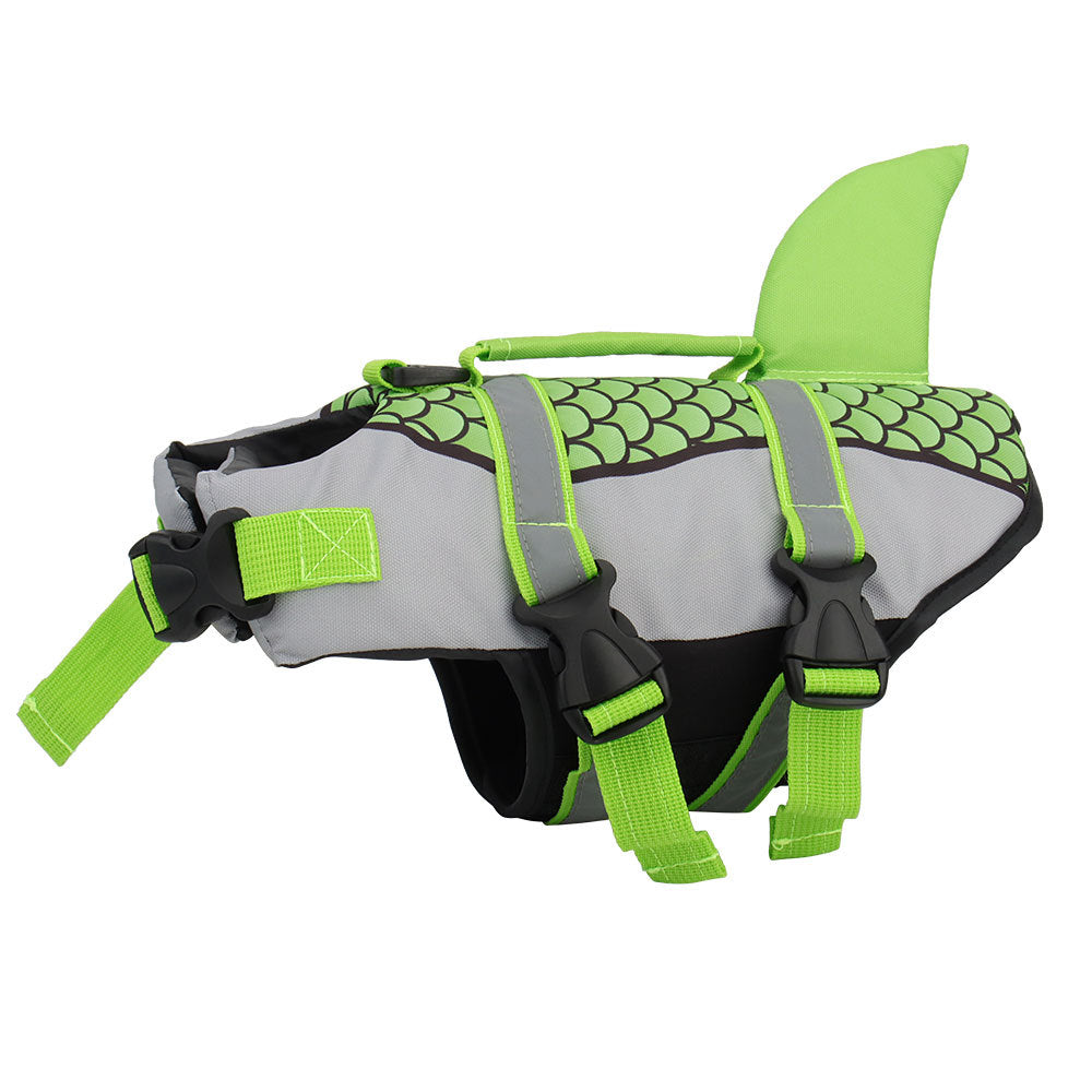 Shark Style Dog Life Vest – Safe, Cute & Swim-Ready