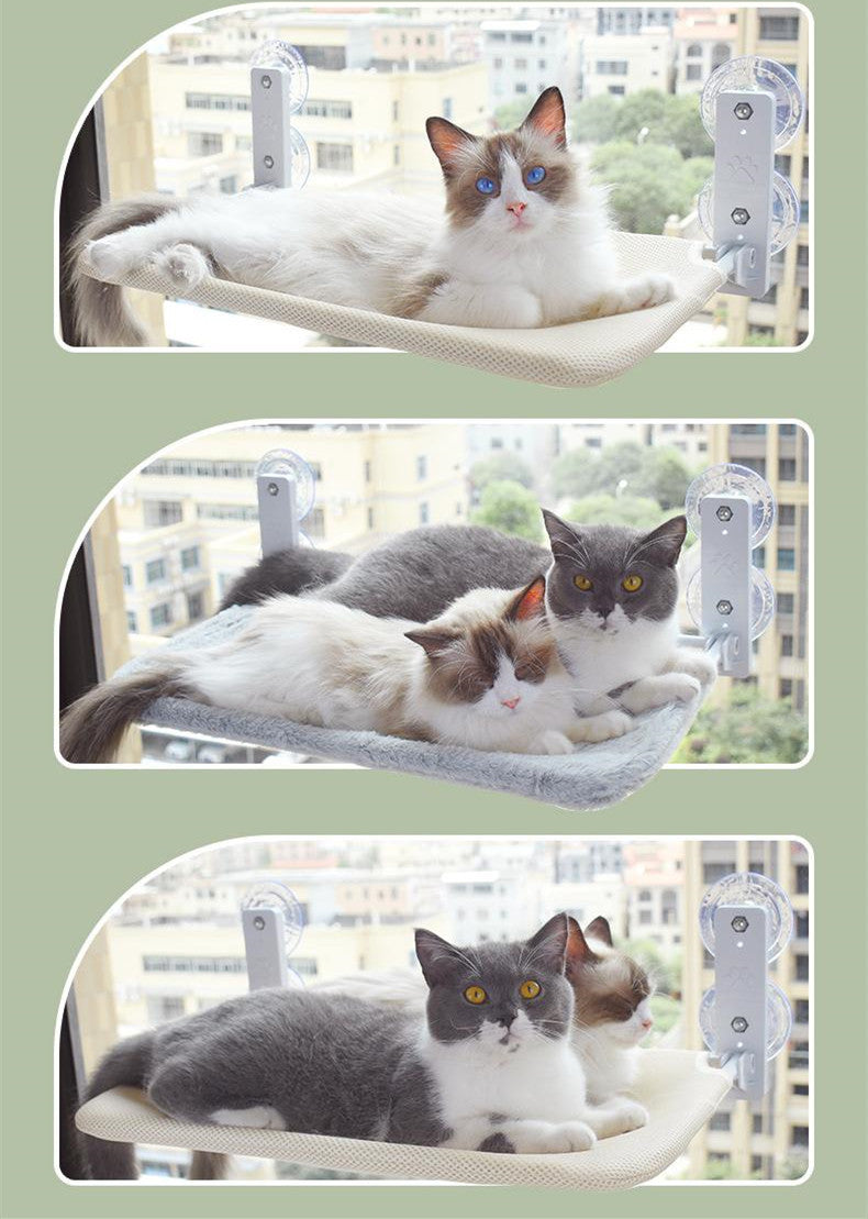 Durable Suction Cat Hammock – Perfect Sunny Seat for Cats